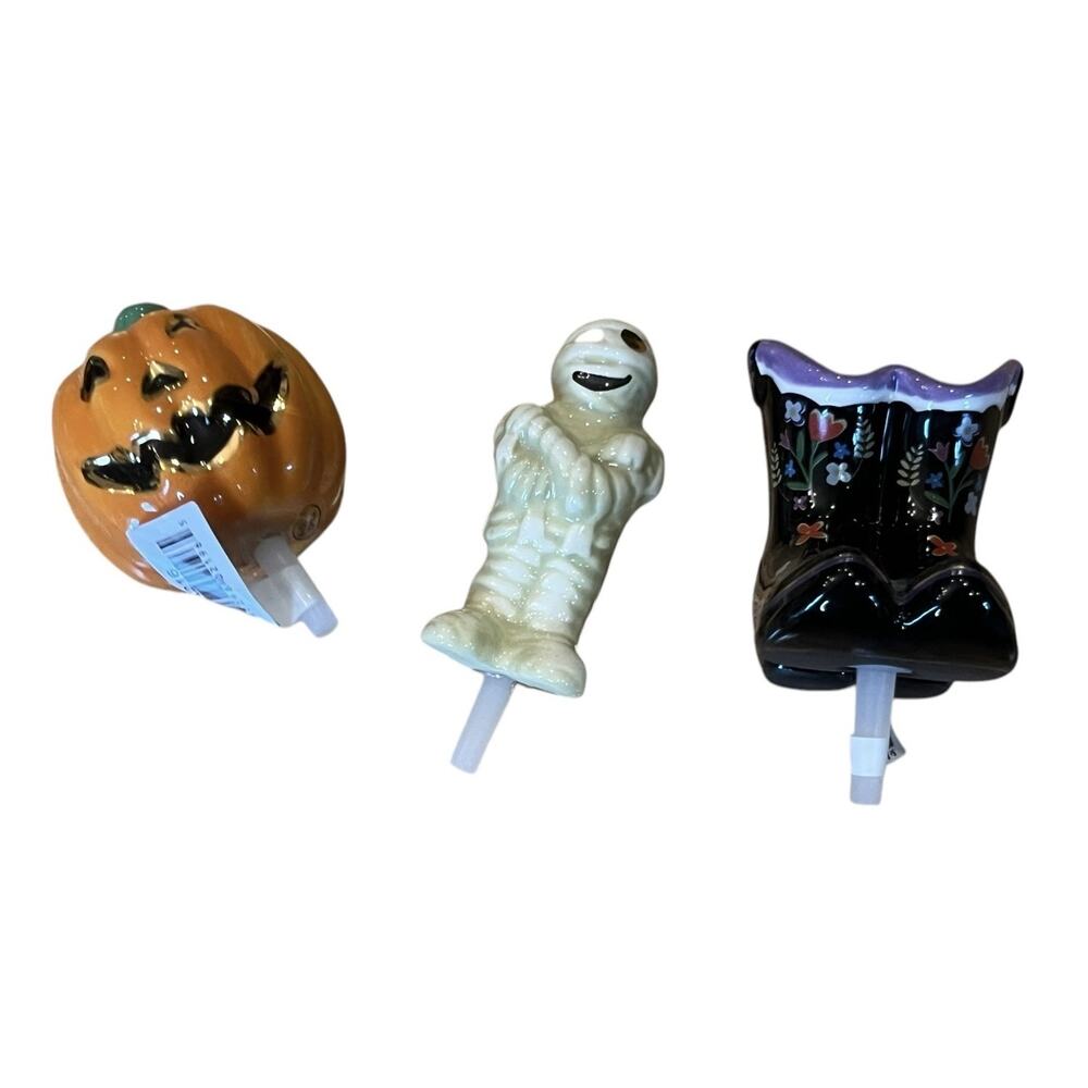 3 Nora Fleming Halloween Mummy Dearest A403 Jack-o-lantern A216 So Bootiful A401